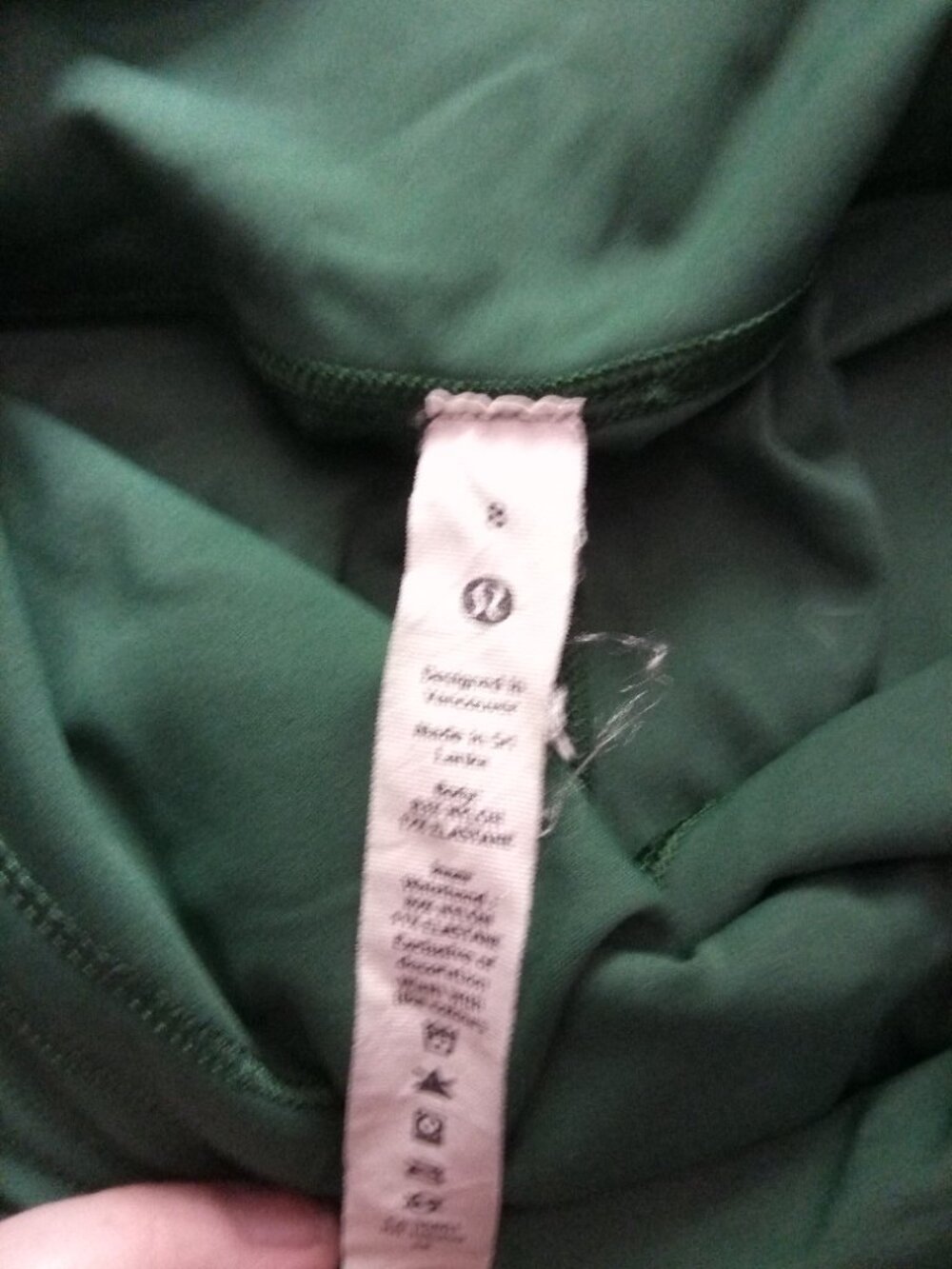 Dark Green Leggings - Picture 2 of 2